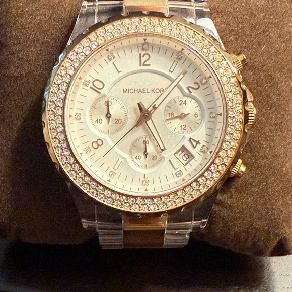 Michael Kors | Accessories | Michael Kors Rose Gold And  display picture 2